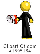 Yellow Design Mascot Clipart #1595164 by Leo Blanchette