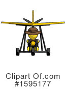 Yellow Design Mascot Clipart #1595177 by Leo Blanchette