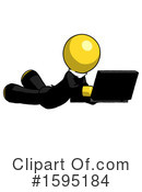 Yellow Design Mascot Clipart #1595184 by Leo Blanchette
