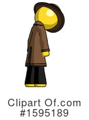 Yellow Design Mascot Clipart #1595189 by Leo Blanchette