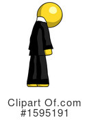 Yellow Design Mascot Clipart #1595191 by Leo Blanchette