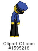 Yellow Design Mascot Clipart #1595218 by Leo Blanchette