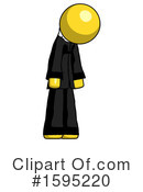 Yellow Design Mascot Clipart #1595220 by Leo Blanchette