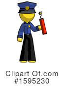 Yellow Design Mascot Clipart #1595230 by Leo Blanchette