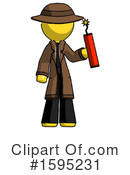 Yellow Design Mascot Clipart #1595231 by Leo Blanchette