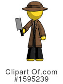Yellow Design Mascot Clipart #1595239 by Leo Blanchette
