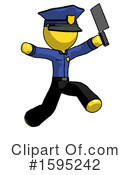 Yellow Design Mascot Clipart #1595242 by Leo Blanchette