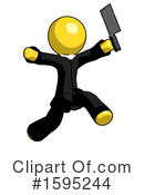 Yellow Design Mascot Clipart #1595244 by Leo Blanchette