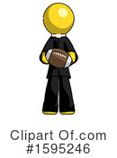 Yellow Design Mascot Clipart #1595246 by Leo Blanchette