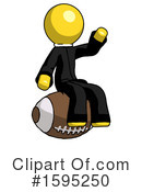 Yellow Design Mascot Clipart #1595250 by Leo Blanchette