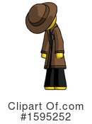 Yellow Design Mascot Clipart #1595252 by Leo Blanchette