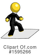 Yellow Design Mascot Clipart #1595266 by Leo Blanchette