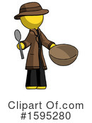 Yellow Design Mascot Clipart #1595280 by Leo Blanchette