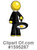 Yellow Design Mascot Clipart #1595287 by Leo Blanchette
