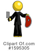 Yellow Design Mascot Clipart #1595305 by Leo Blanchette