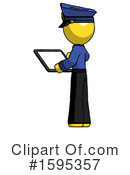 Yellow Design Mascot Clipart #1595357 by Leo Blanchette
