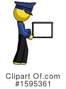 Yellow Design Mascot Clipart #1595361 by Leo Blanchette