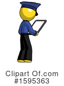 Yellow Design Mascot Clipart #1595363 by Leo Blanchette