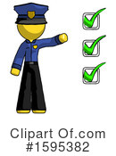 Yellow Design Mascot Clipart #1595382 by Leo Blanchette