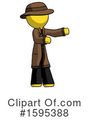 Yellow Design Mascot Clipart #1595388 by Leo Blanchette