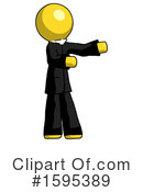 Yellow Design Mascot Clipart #1595389 by Leo Blanchette