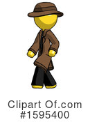Yellow Design Mascot Clipart #1595400 by Leo Blanchette