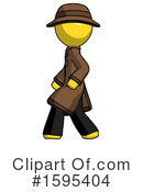 Yellow Design Mascot Clipart #1595404 by Leo Blanchette