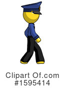 Yellow Design Mascot Clipart #1595414 by Leo Blanchette