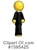 Yellow Design Mascot Clipart #1595425 by Leo Blanchette