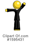 Yellow Design Mascot Clipart #1595431 by Leo Blanchette