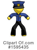 Yellow Design Mascot Clipart #1595435 by Leo Blanchette