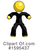 Yellow Design Mascot Clipart #1595437 by Leo Blanchette