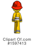Yellow Design Mascot Clipart #1597413 by Leo Blanchette