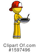 Yellow Design Mascot Clipart #1597496 by Leo Blanchette