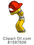 Yellow Design Mascot Clipart #1597506 by Leo Blanchette