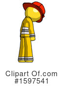 Yellow Design Mascot Clipart #1597541 by Leo Blanchette