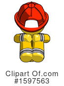 Yellow Design Mascot Clipart #1597563 by Leo Blanchette