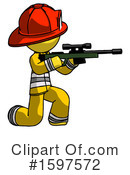 Yellow Design Mascot Clipart #1597572 by Leo Blanchette