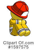 Yellow Design Mascot Clipart #1597575 by Leo Blanchette