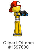 Yellow Design Mascot Clipart #1597600 by Leo Blanchette