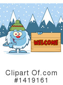Yeti Clipart #1419161 by Hit Toon