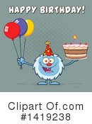 Yeti Clipart #1419238 by Hit Toon