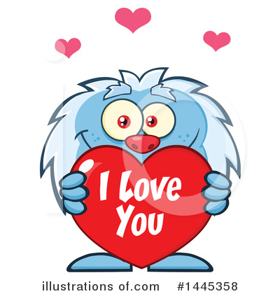 Royalty-Free (RF) Yeti Clipart Illustration by Hit Toon - Stock Sample #1445358