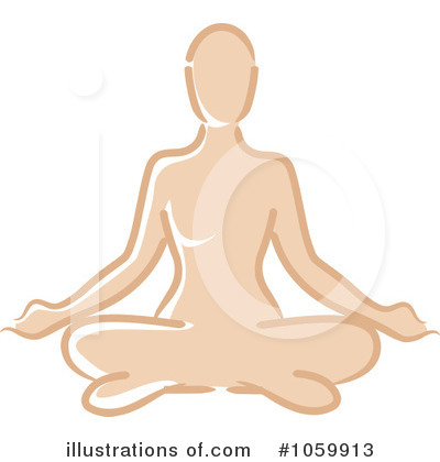 Royalty-Free (RF) Yoga Clipart Illustration by Rosie Piter - Stock Sample #1059913