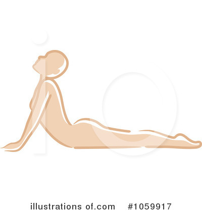 Royalty-Free (RF) Yoga Clipart Illustration by Rosie Piter - Stock Sample #1059917