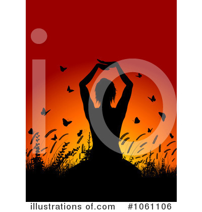Yoga Clipart #1061106 by KJ Pargeter