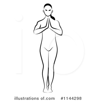 Royalty-Free (RF) Yoga Clipart Illustration by Frisko - Stock Sample #1144298