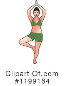 Yoga Clipart #1199164 by Lal Perera