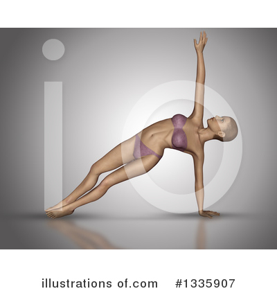 Royalty-Free (RF) Yoga Clipart Illustration by KJ Pargeter - Stock Sample #1335907