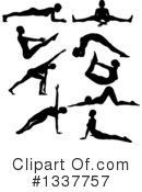 Yoga Clipart #1337757 by KJ Pargeter